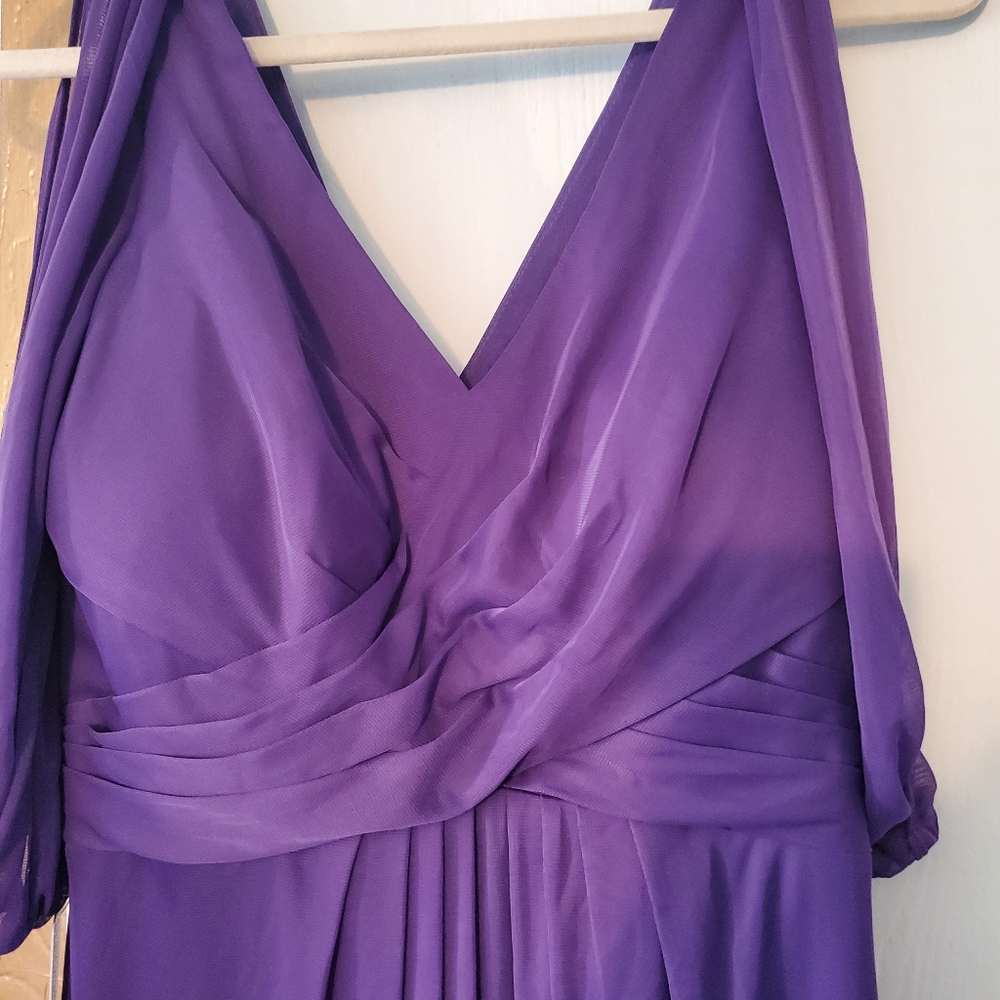 Floor length gown,Azazie